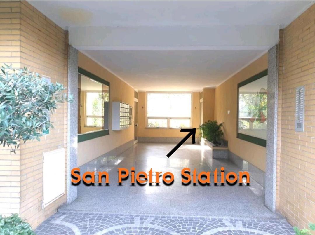 Apartament San Pietro Station Rzym Zewnętrze zdjęcie